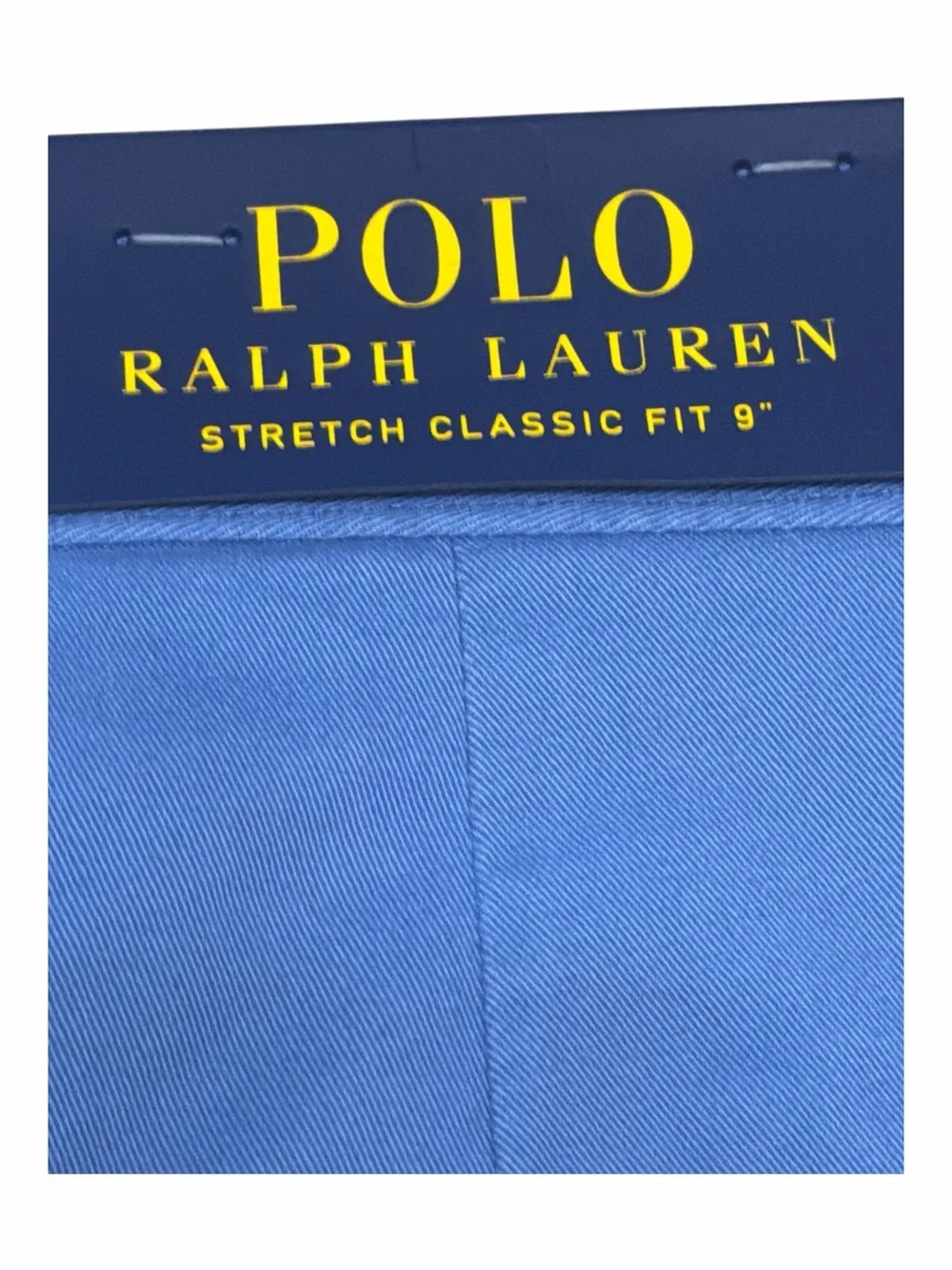 NWT Polo Ralph Lauren Stretch Classic Fit 9” Slate Blue Shorts Men’s 32
